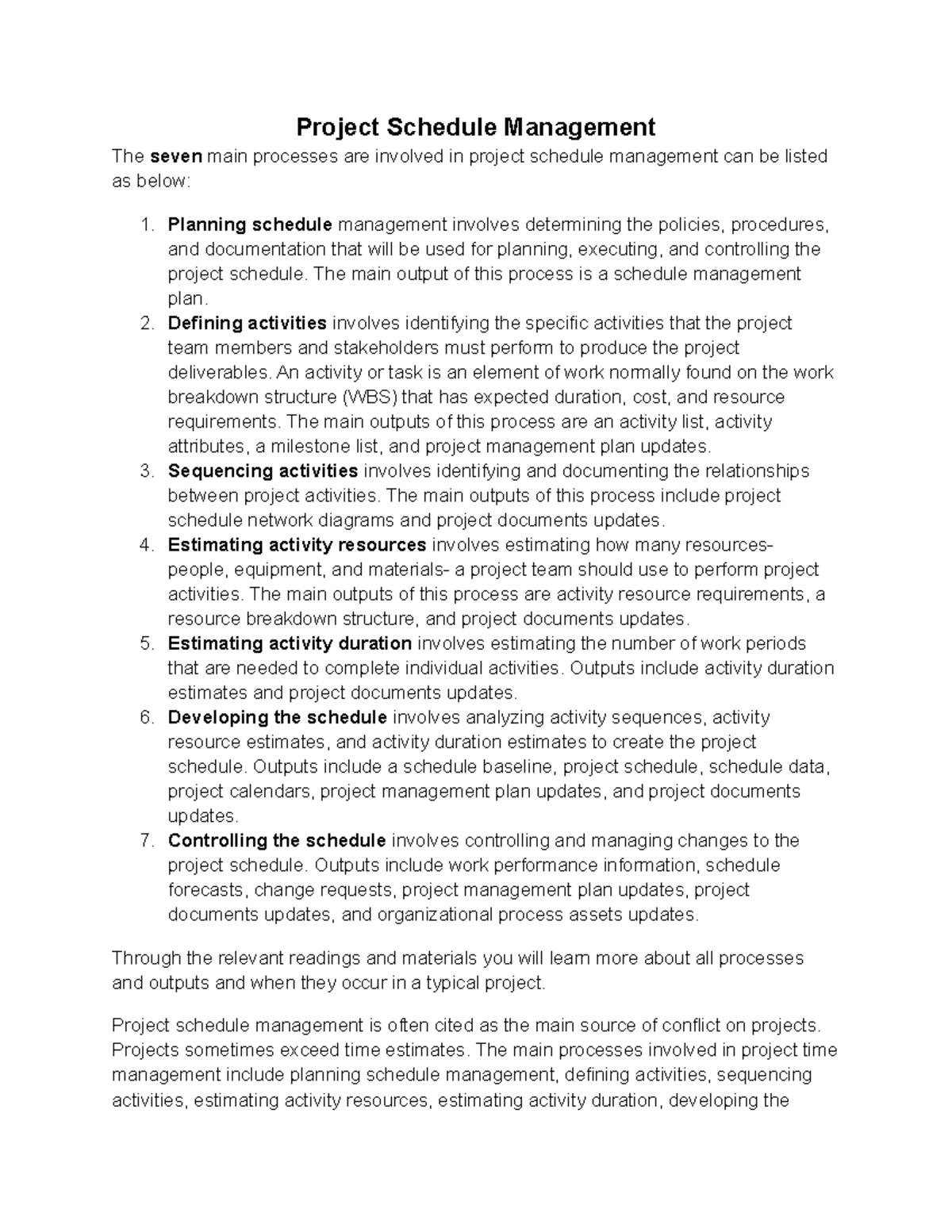 project-schedule-management-the-main-output-of-this-process-is-a