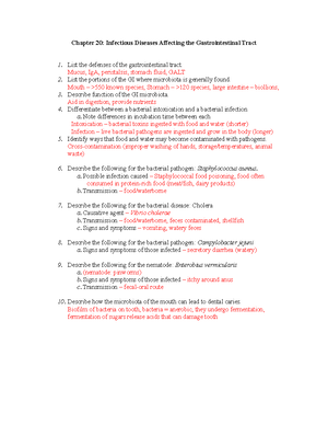 Chapter 17 LOs - Chapter 17: Infectious Diseases Affecting the Nervous ...