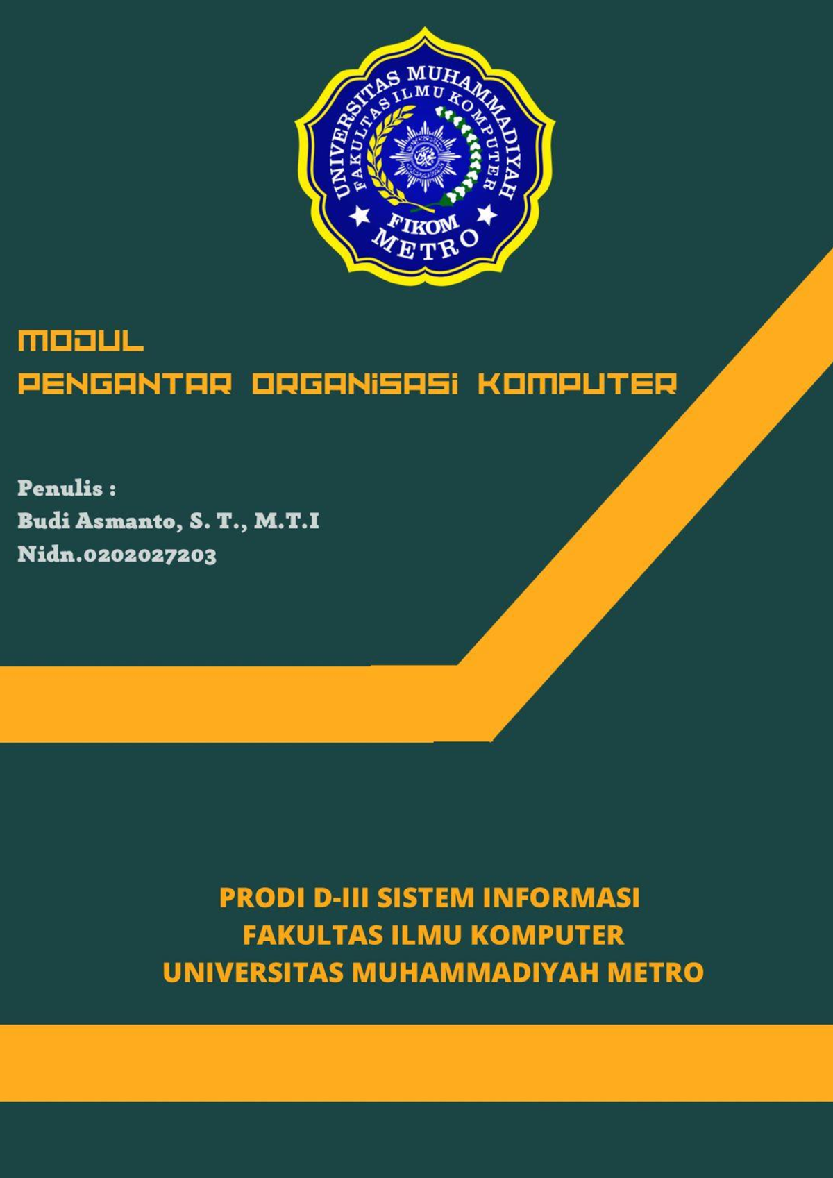 Buku Modul Pengantar Organisasi Komputer - MODUL PENGANTAR ORGANISASI ...