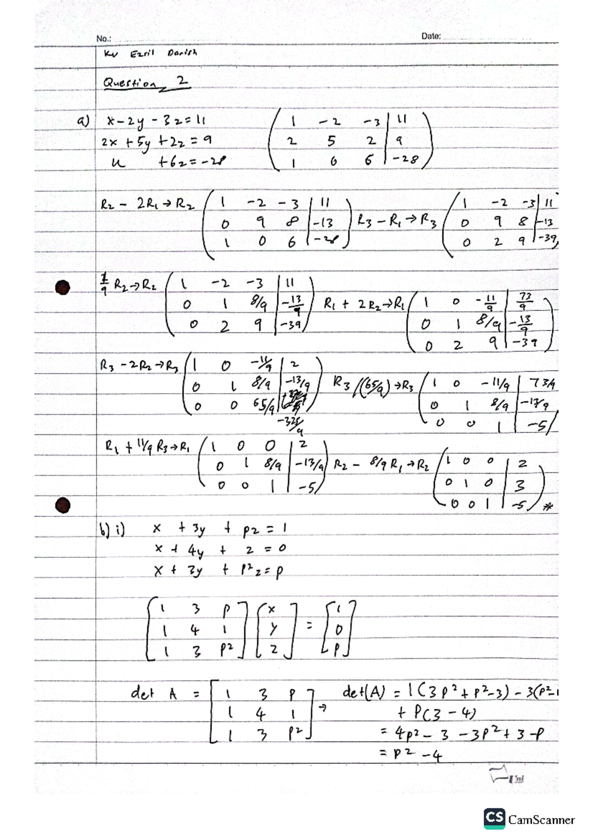 Mat423 Dec2019 Q2 - mat - Introduction To Algorithm Design and ...