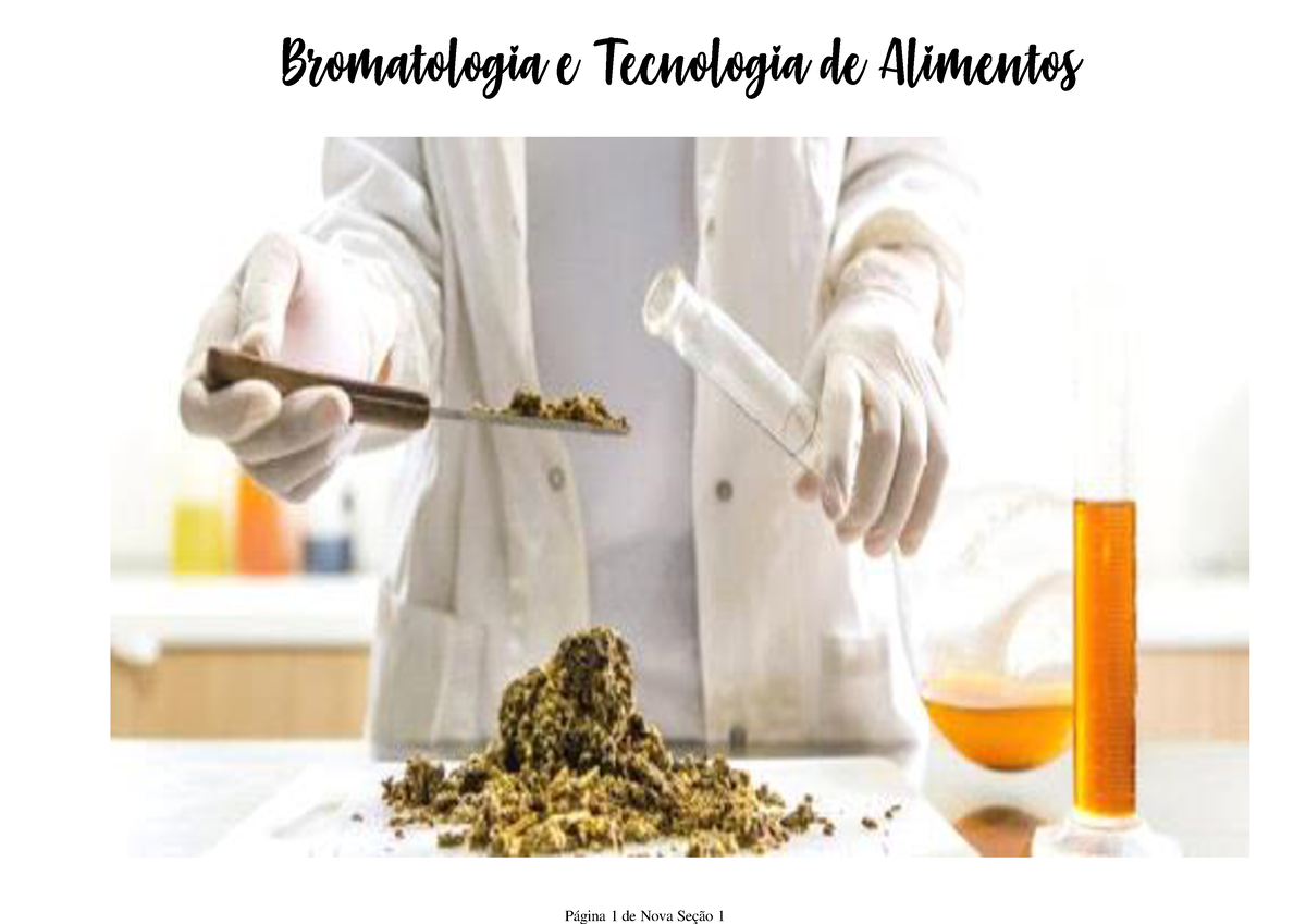 Bromatologia Mapas 1 - Resumo - Bromatologia E Tecnologia De Alimentos ...