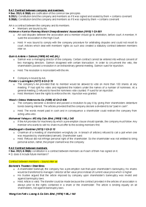 Tutorial 2 (Week 3) Law of Insolvency - TUTORIAL 2 (WEEK 3) QUESTION 1 ...