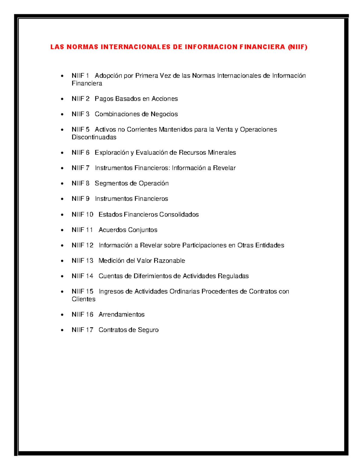 S01 S1 Niif Nic Tarea De La Semana 1 De Los Estado Financieros Las