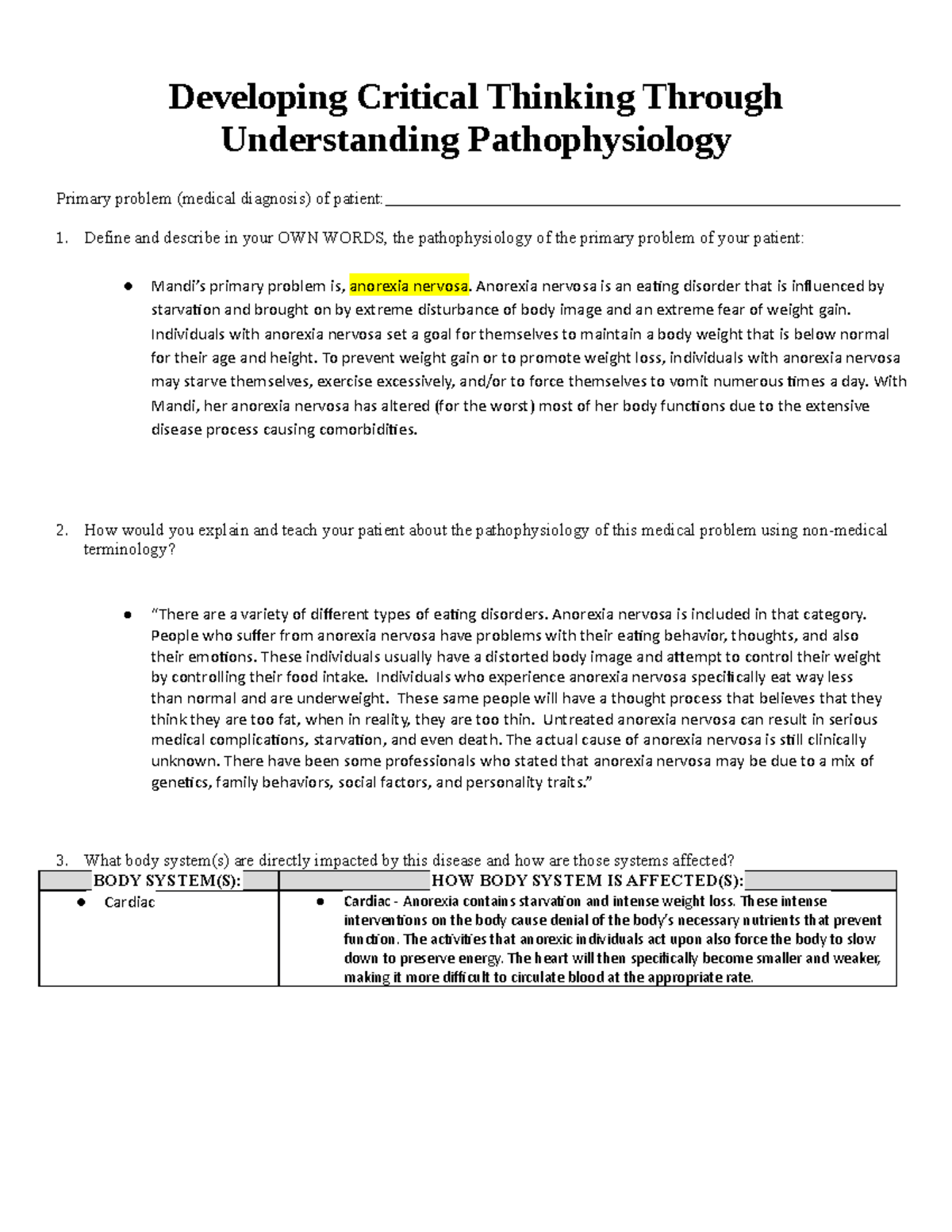 chapter 2 towards an understanding of critical thinking