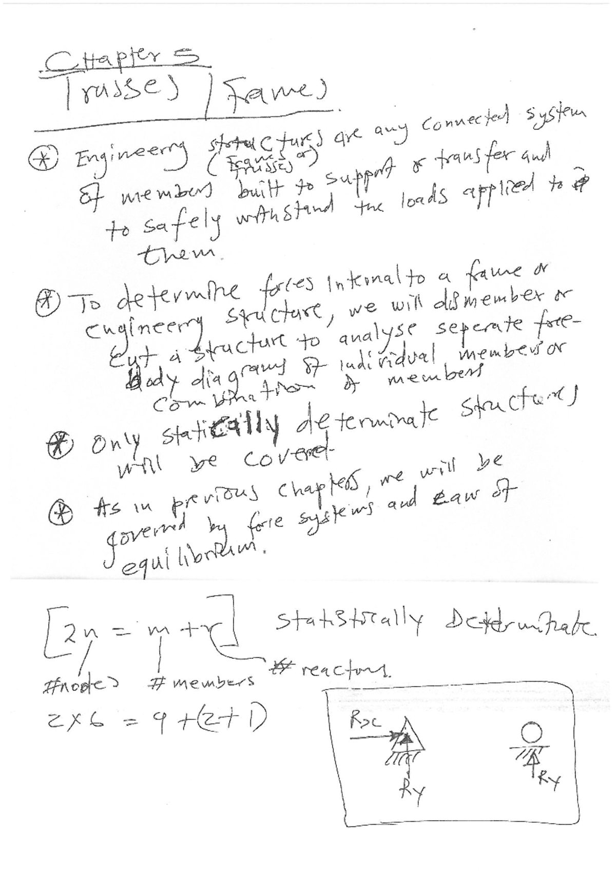 Chapter 5 - Frames AND Trusses + Execises - CHapter S Traise) Fame ...