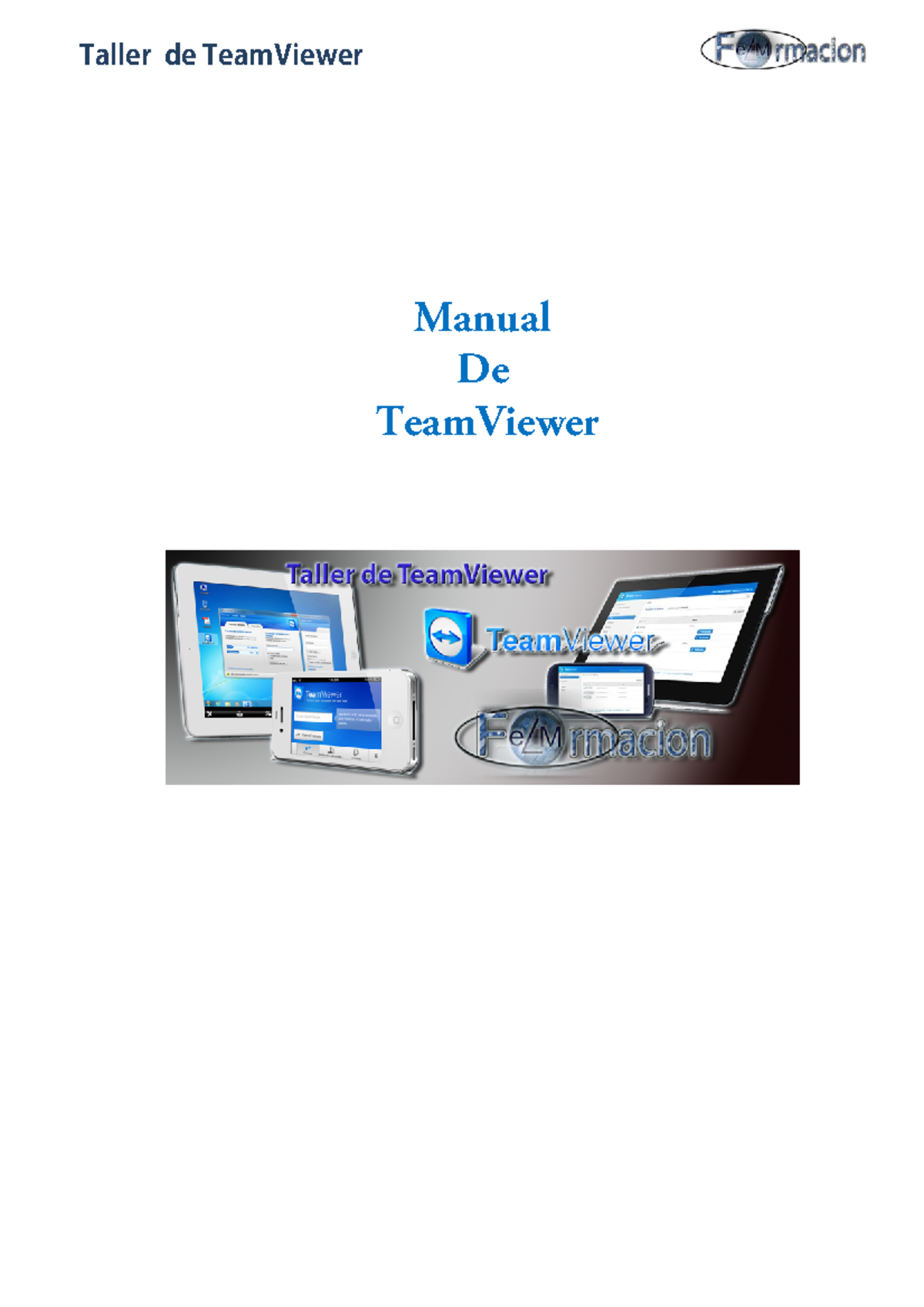 Manual de Team Viewer - Taller de TeamViewer Manual De TeamViewer ...