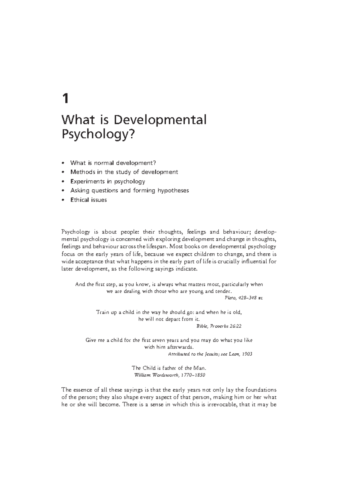 Developmental Psychology Synonym