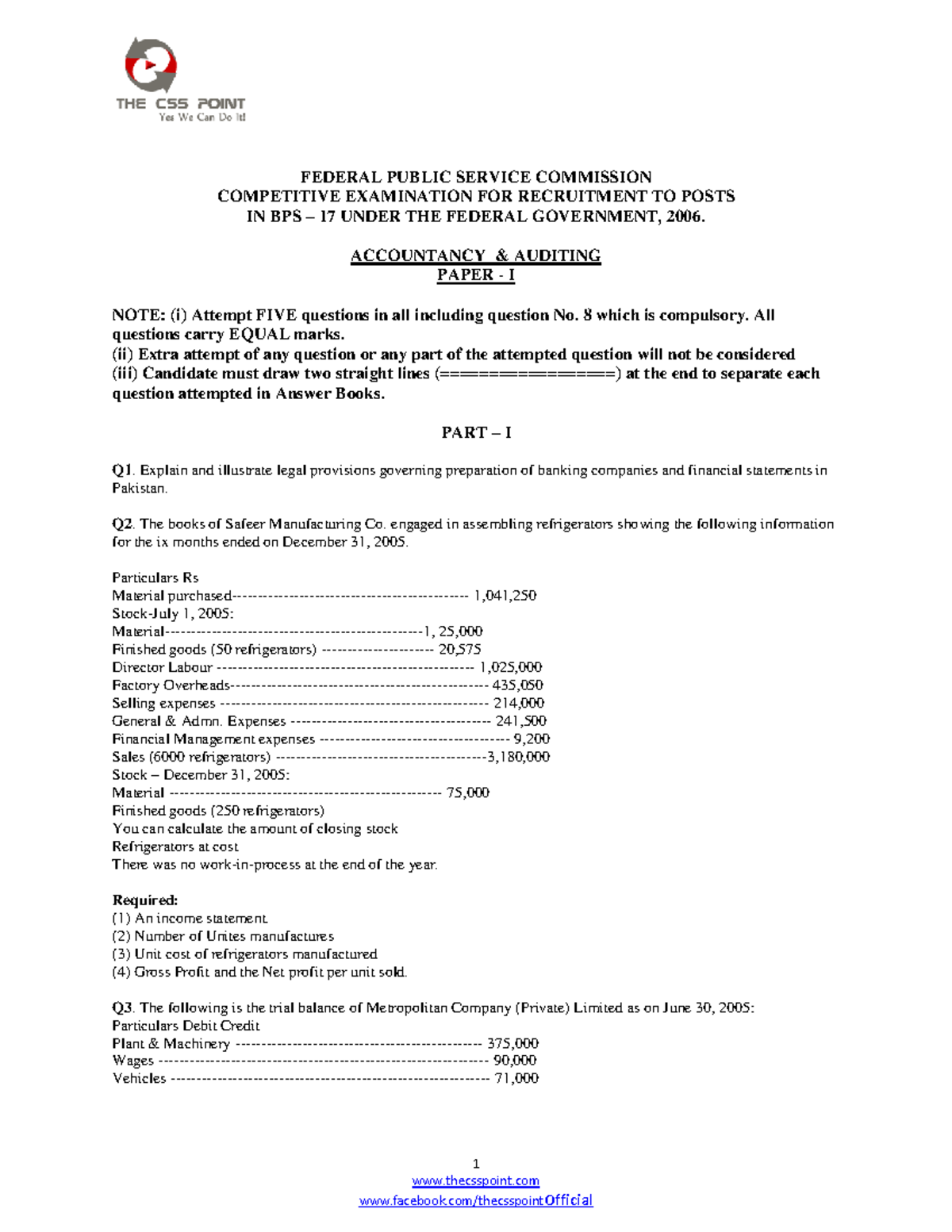 A1 Paper 1 Thecsspoint FEDERAL PUBLIC SERVICE COMMISSION lease-an-a3-paper-size-printer-today-with-bds