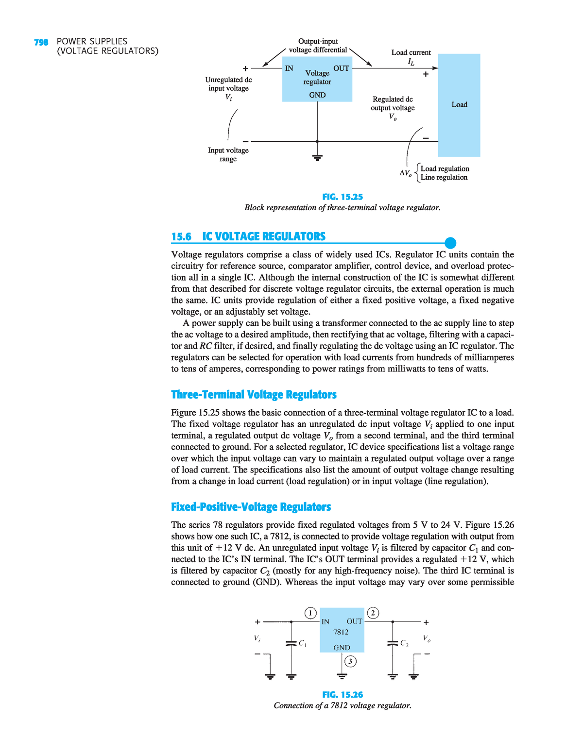 IC Voltage Regulators Electronic Circuit devices and analysis Studocu