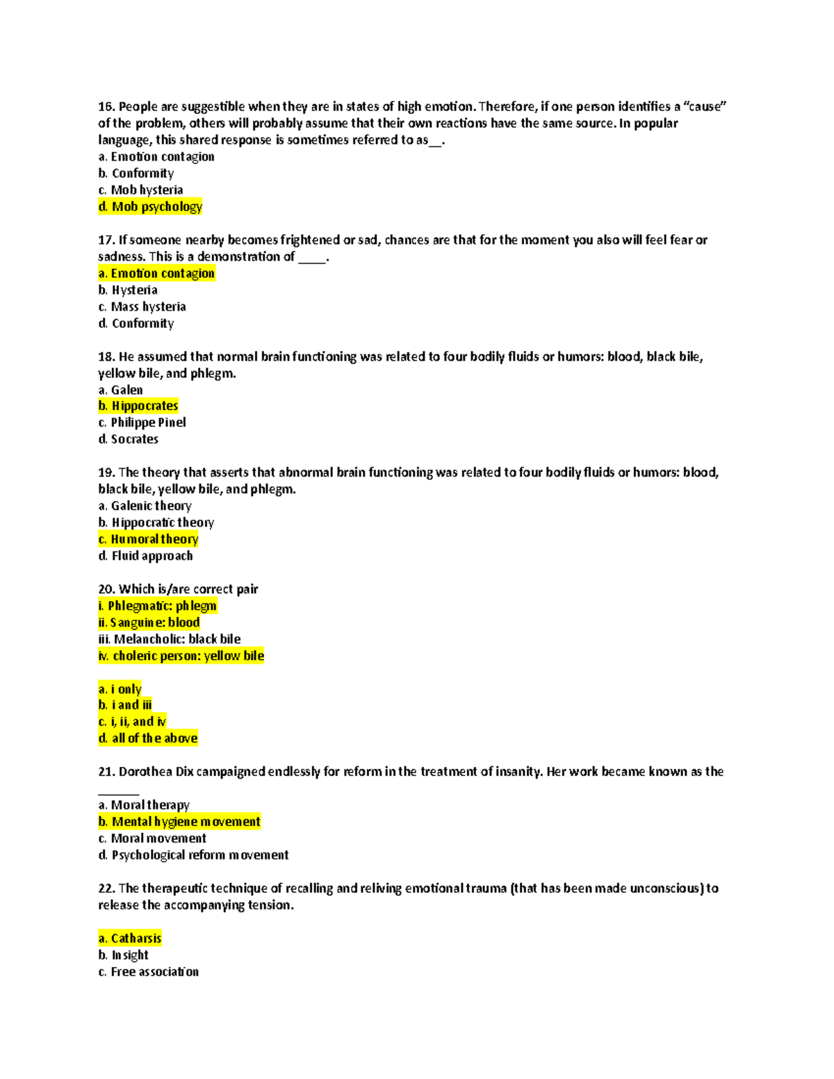 2 - continuation practical materials - abpsy - People are suggestible ...