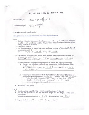Lab-5 -WORK Energy Theorem - Lab-05 Work-Energy Theorem Work Energy ...