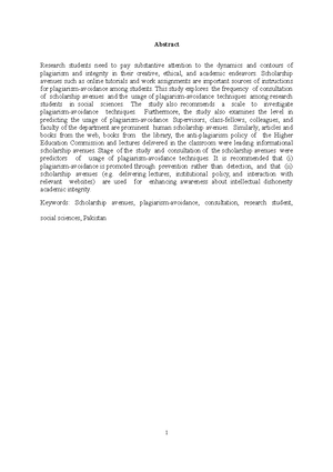 Pastor Educational Administration - Abstract School climate is a ...