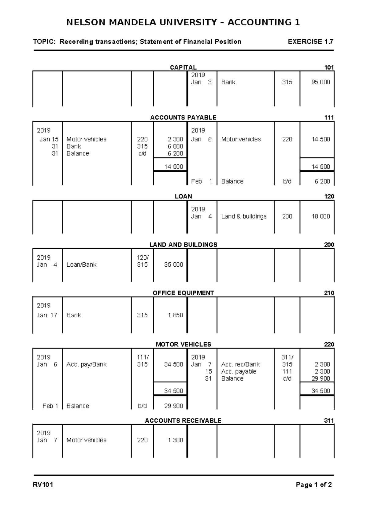 EXER 1.7 SOL (2022) - these are solution to exercises on chapter 1 ...