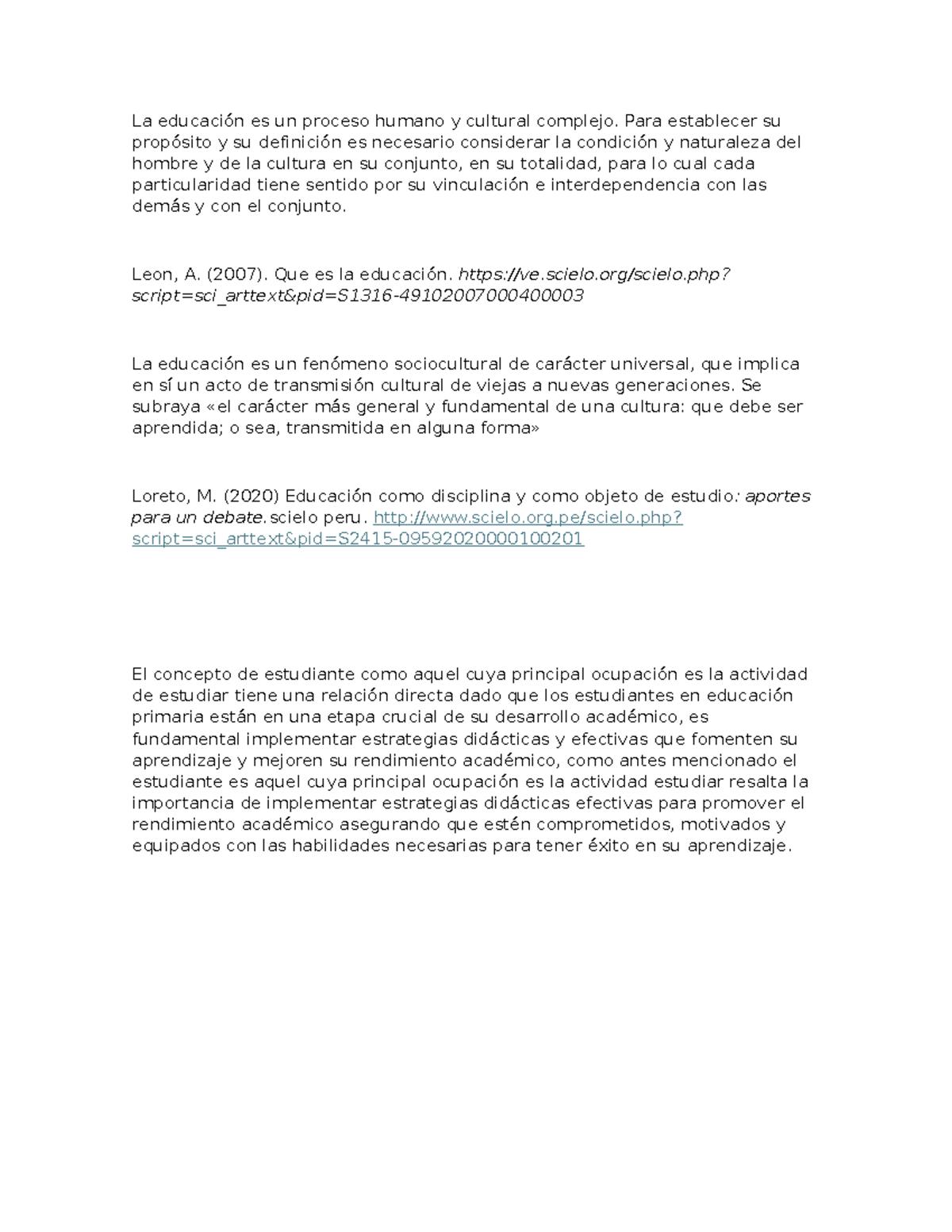 22 de abril - vviii - La educación es un proceso humano y cultural ...
