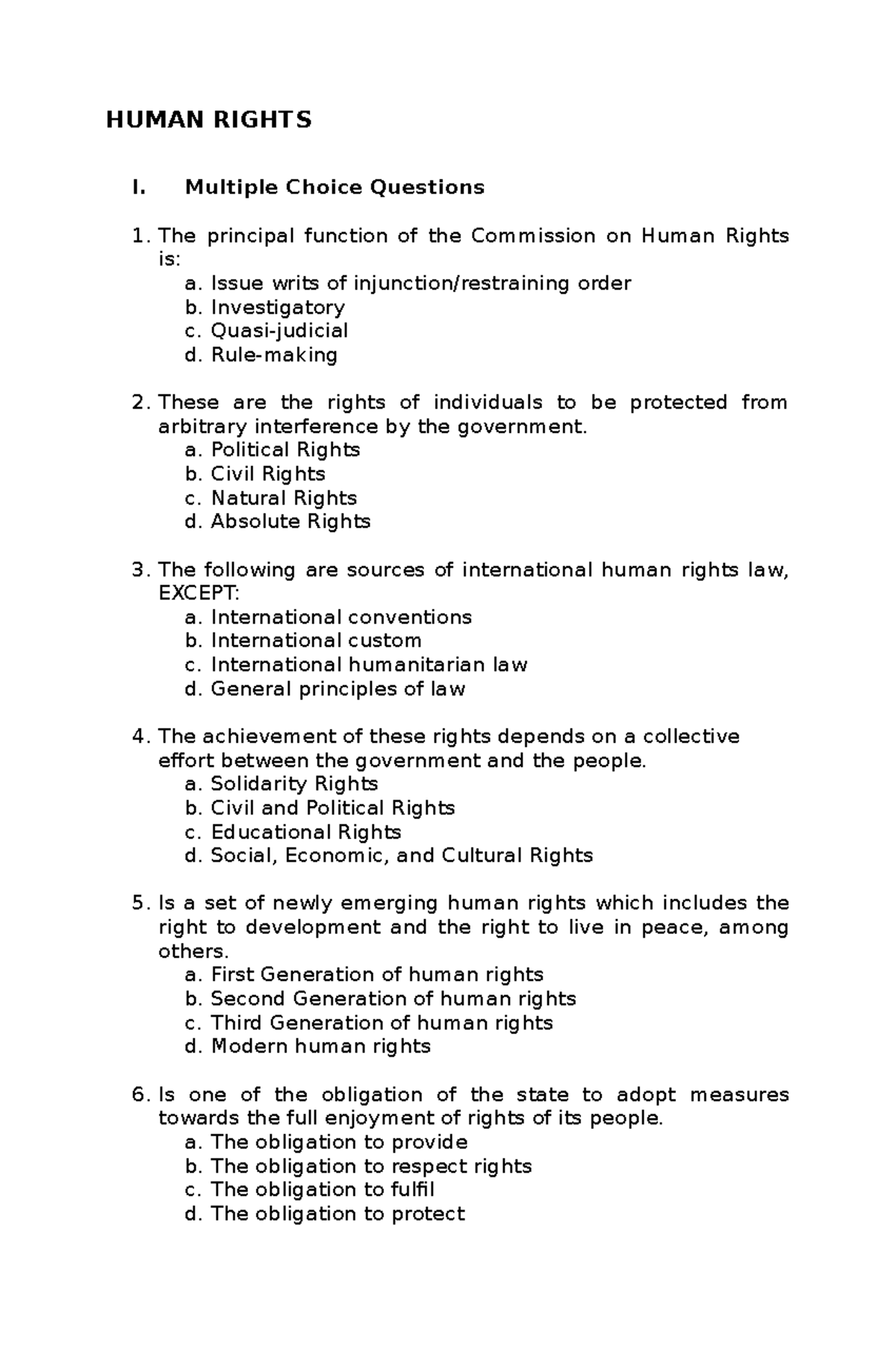 good research questions about human rights