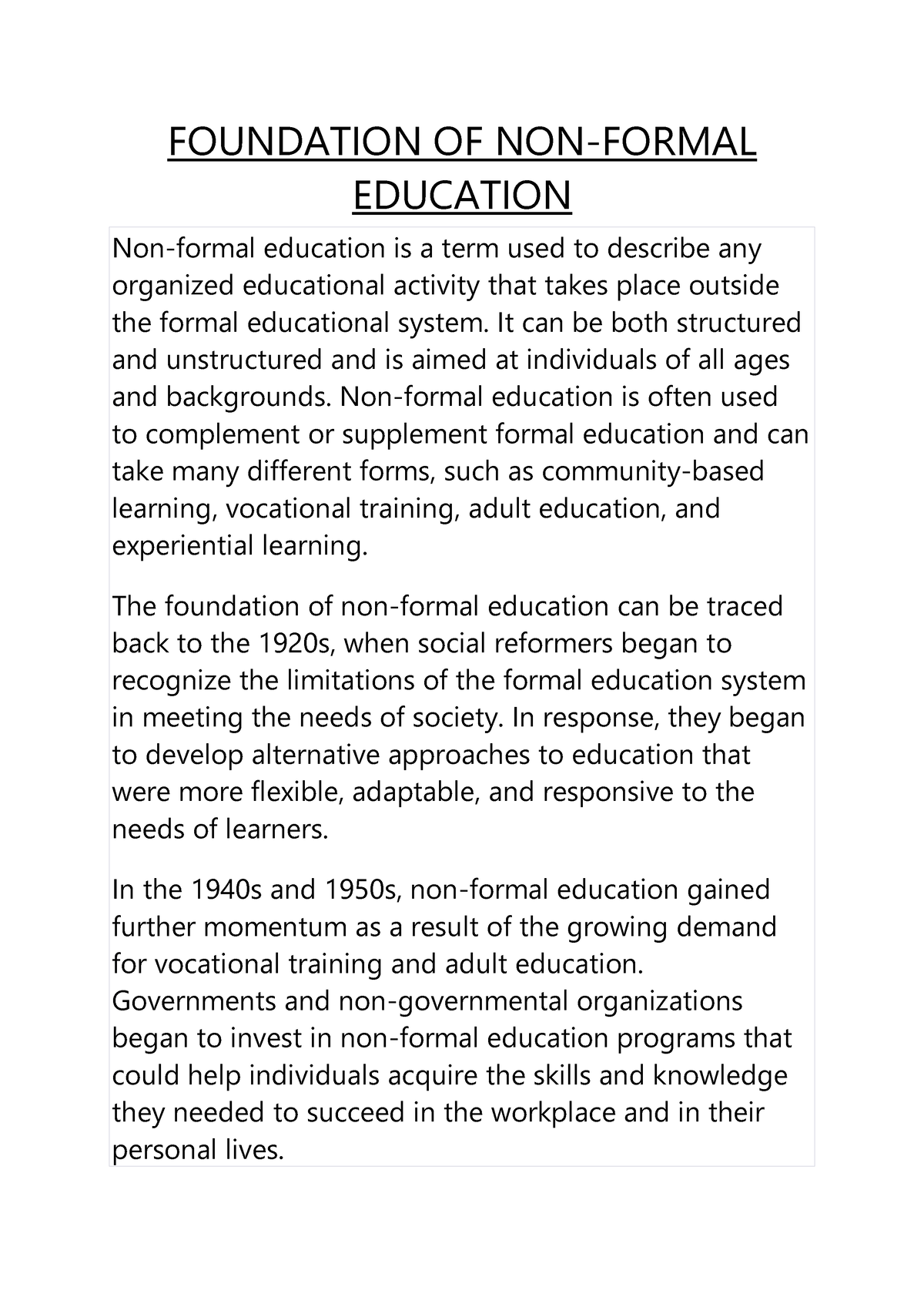 foundation-of-non-formal-education-foundation-of-non-formal-education