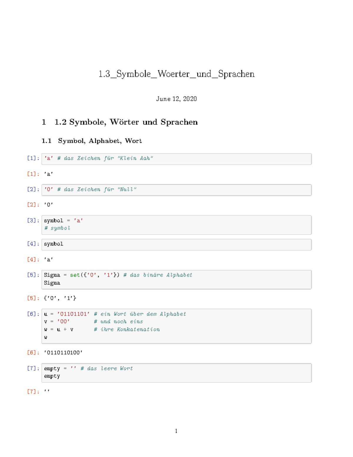 1 - 1.3_Symbole_Woerter_und_Sprachen Python - 1_Symbole_Woerter_und ...