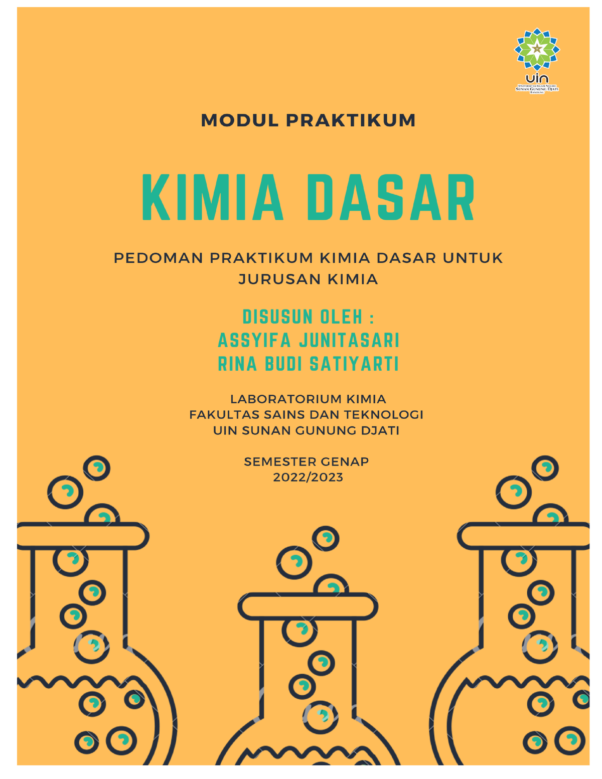 Modul Praktikum Kimia Dasar Kimia 2023 - PERCOBAAN 1 REAKSI KIMIA A ...