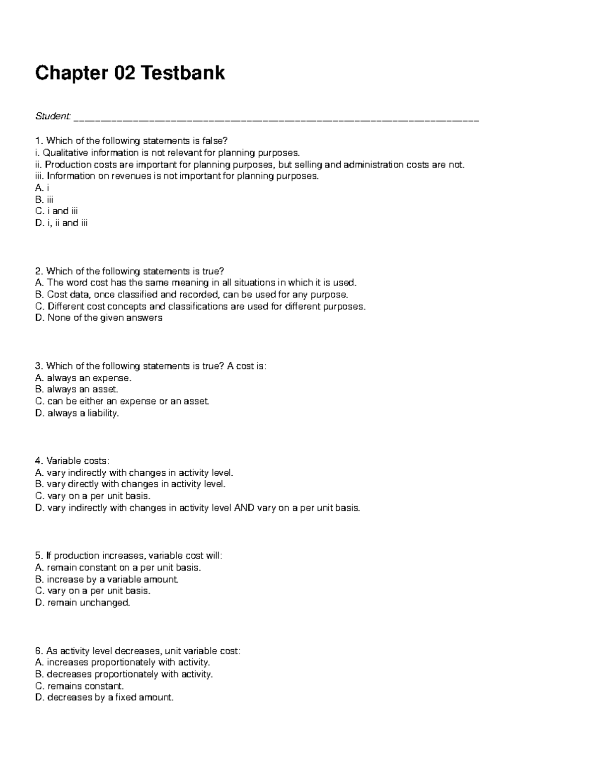 Testbank Umd - 6vrcs6i
