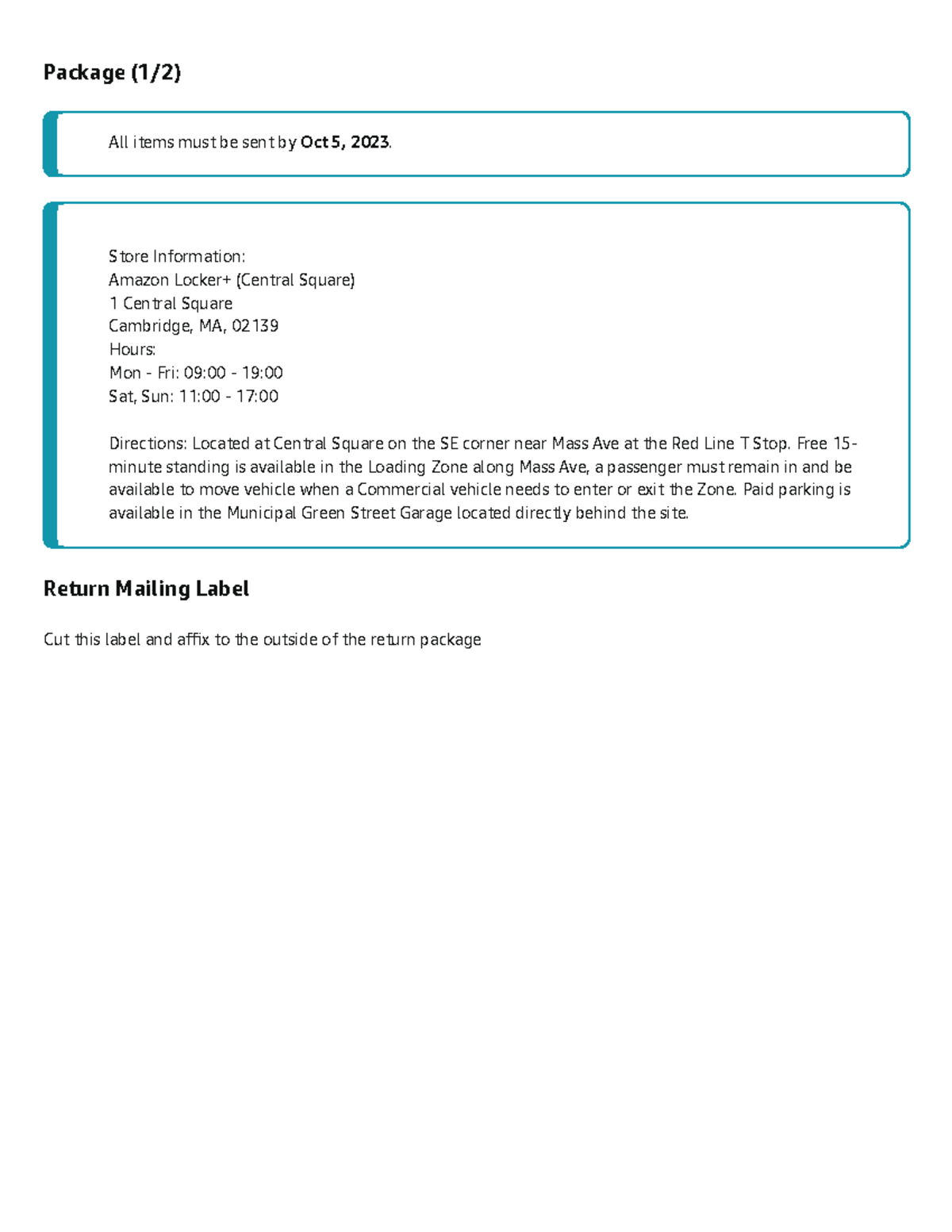 Amazon Return Center Ind8 Photos - b9rsrom