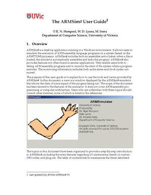 RISC V Simulator - Simulation - RISC V Simulator Installing RARS is a ...