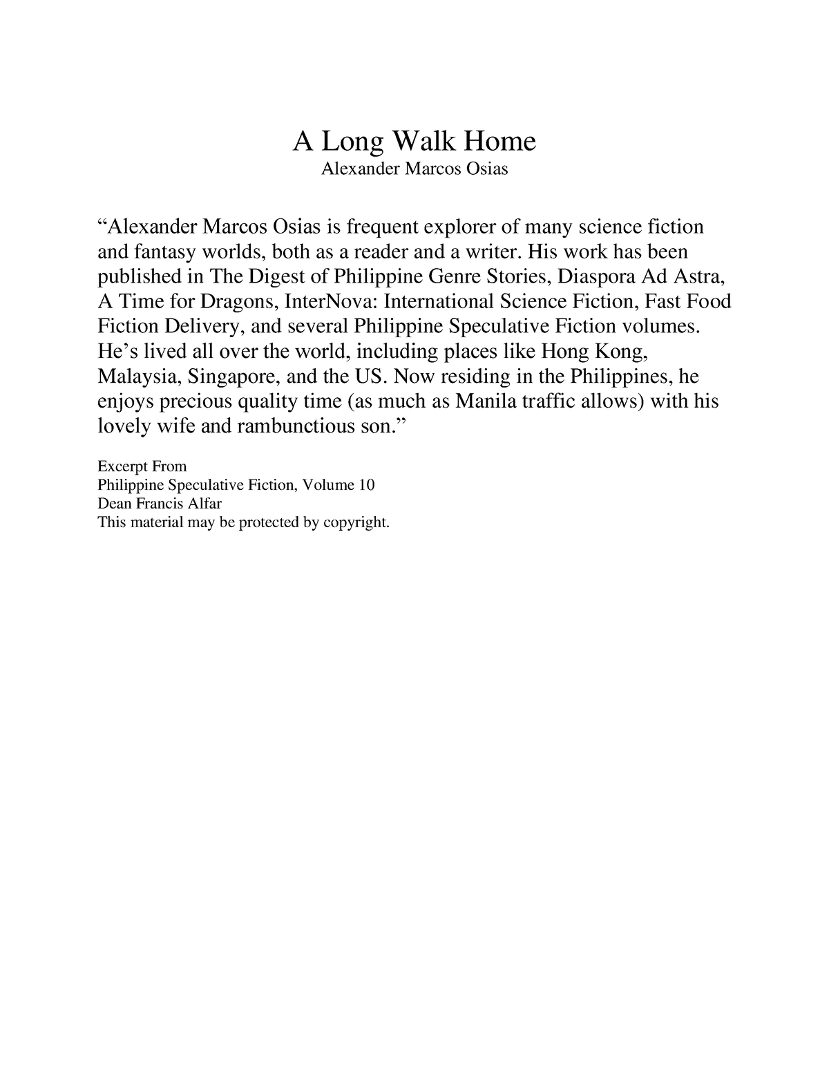 27 Long Walk Home - Long walk home literary piece - A Long Walk Home ...