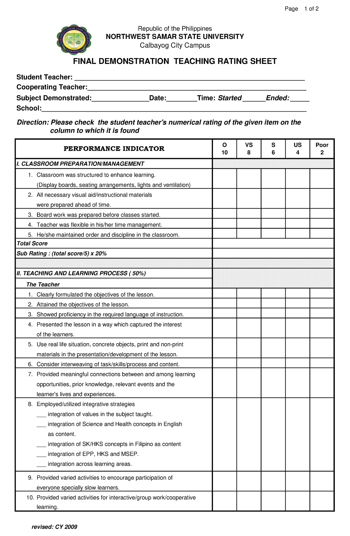 Pdfcoffee - Please use this as a reference. - Page 1 of 2 Student ...