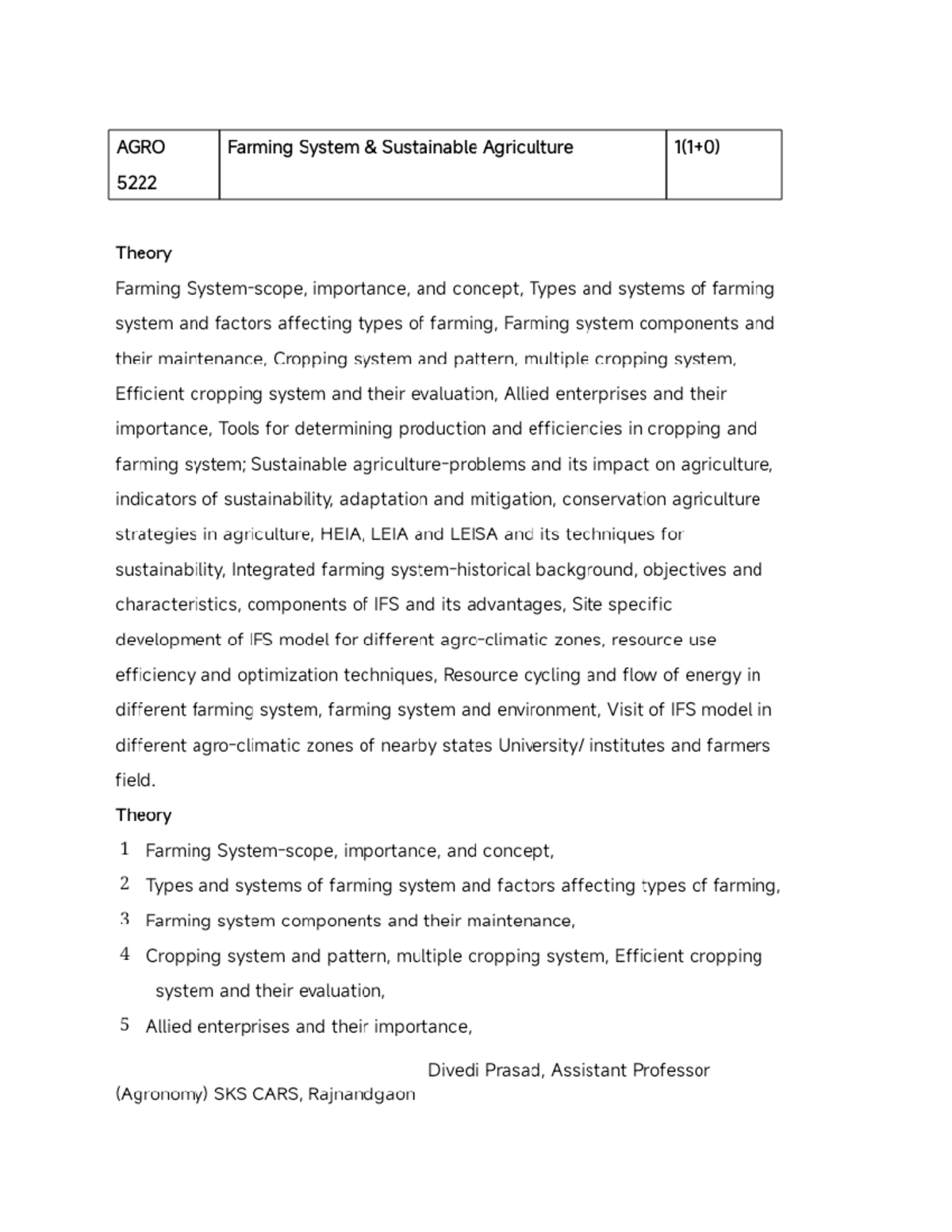 Farming systems and sustainable agriculture - Studocu