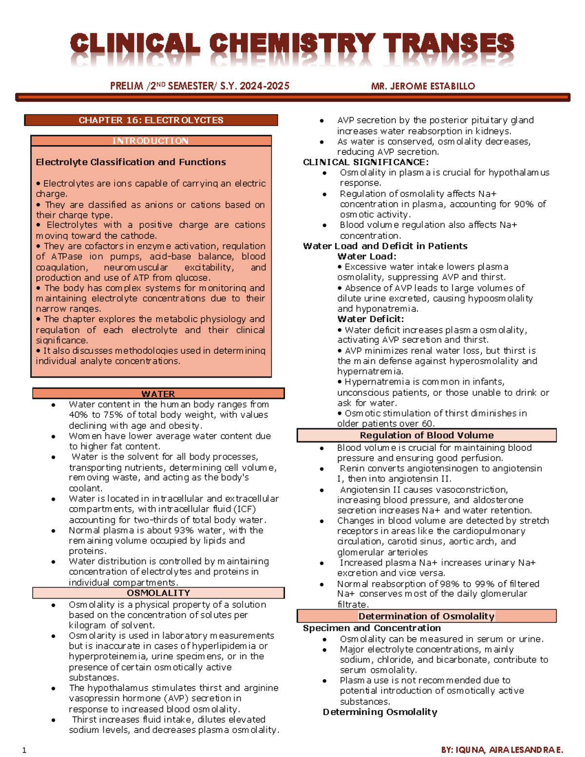 CC- Transes- Iquina - PRELIM /2ND SEMESTER/ S. 2024- 2025 MR. JEROME ...