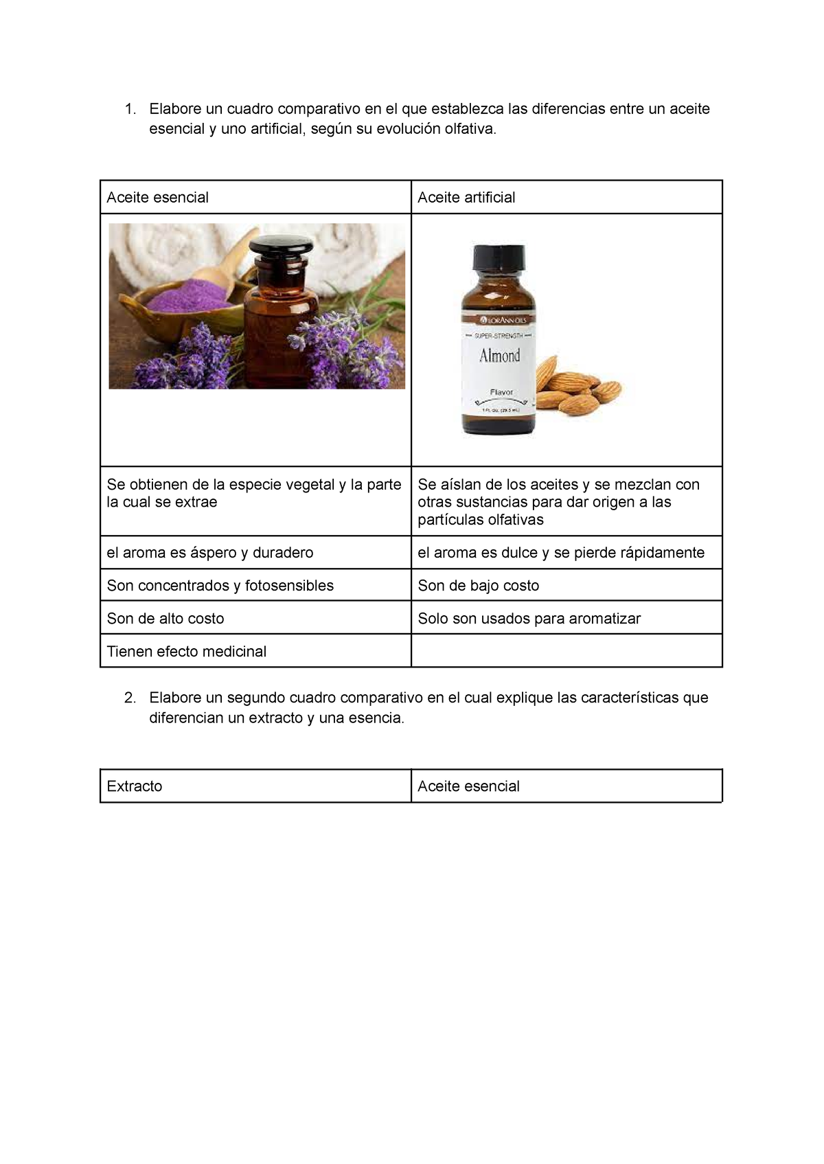 Diferencias entre aceite esencial y esencia aromática: descúbrelas