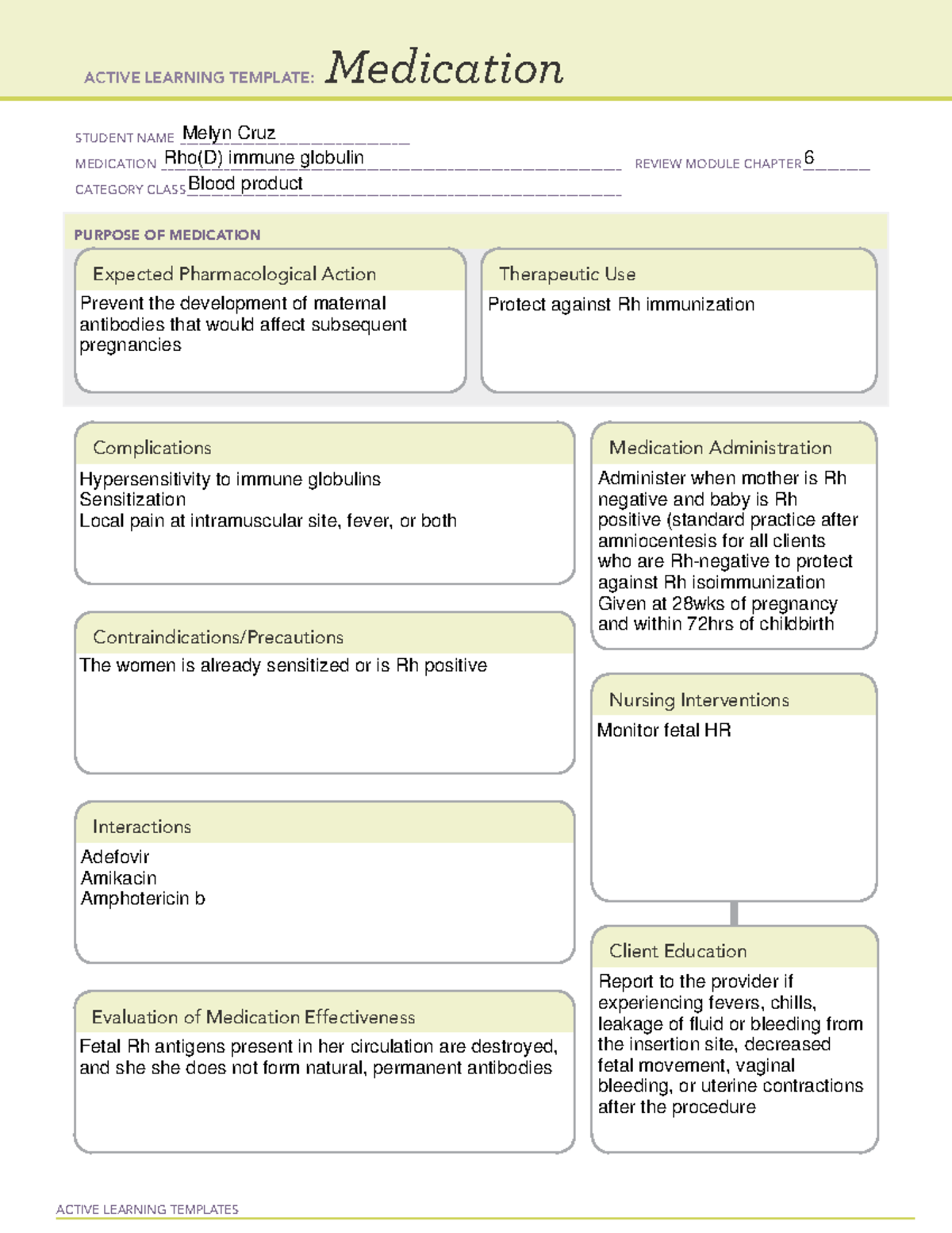 Picture of Rho(D) immune globulin