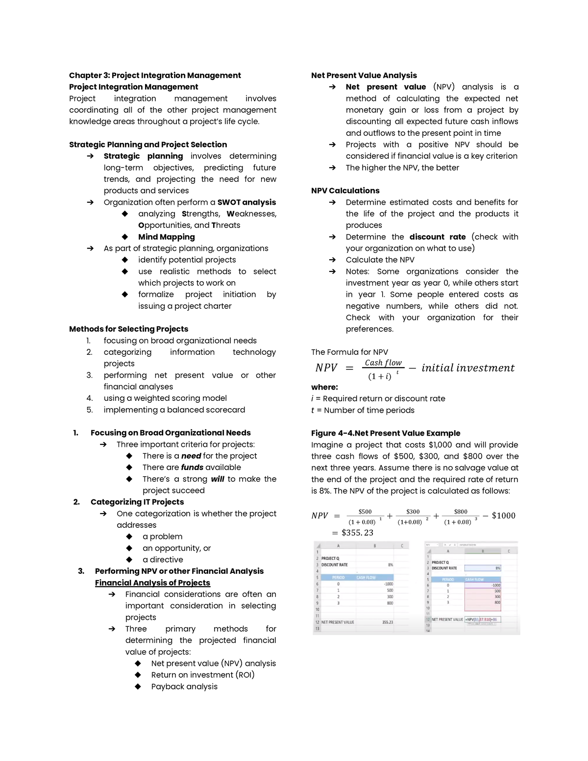 Chapter 3 - Pre1 Chap3 - Chapter 3: Project Integration Management ...