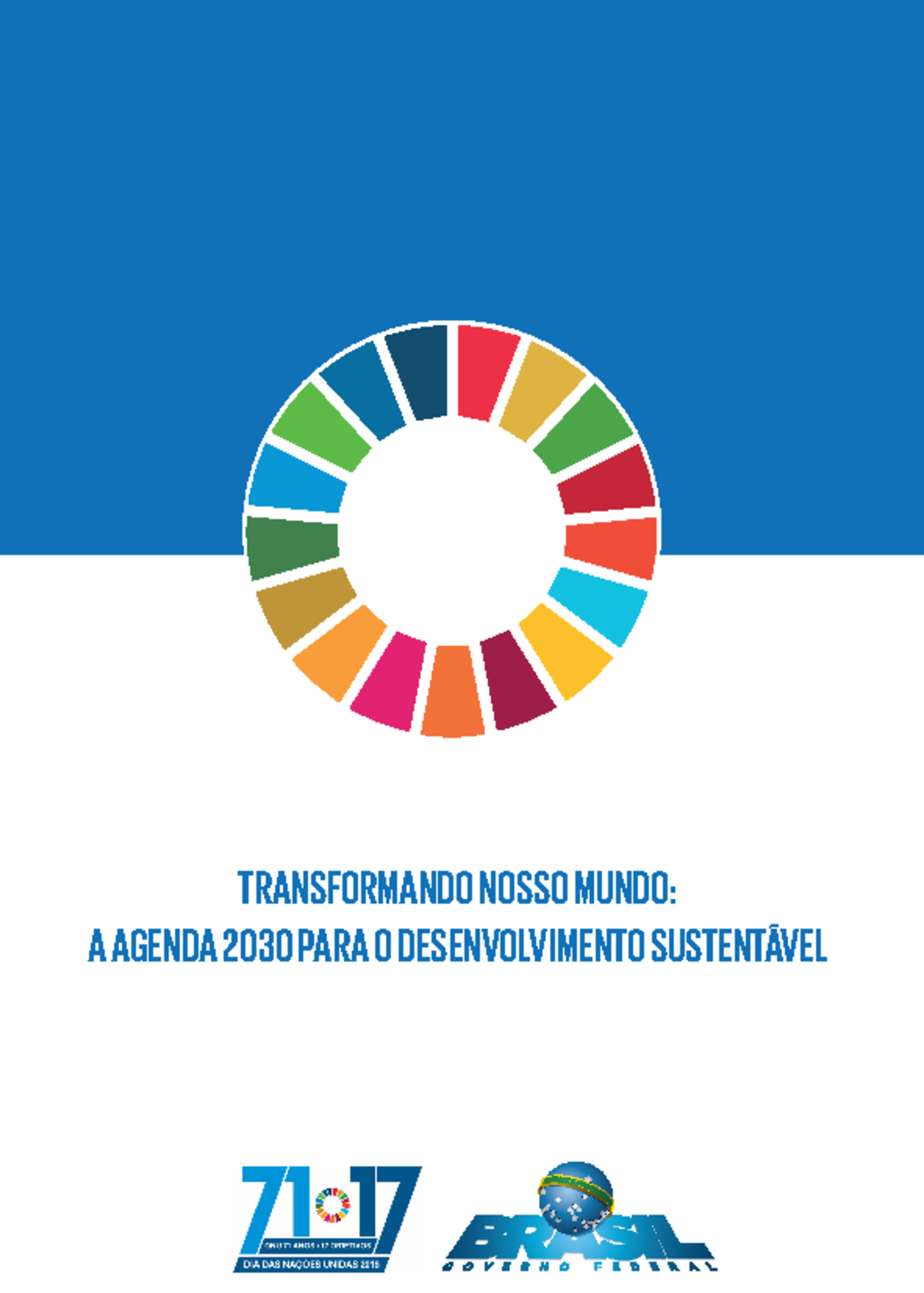 Agenda 2030 ONU - TRANSFORMANDO NOSSO MUNDO: A AGENDA 2030 PARA O ...