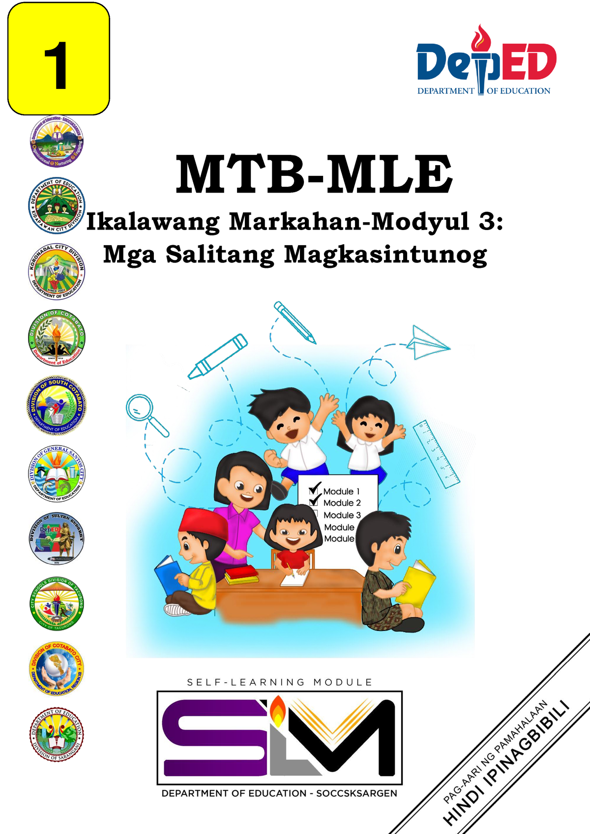 Quarter 2 MTB MLE 1 Module 3 - MTB-MLE Ikalawang Markahan-Modyul 3: Mga ...