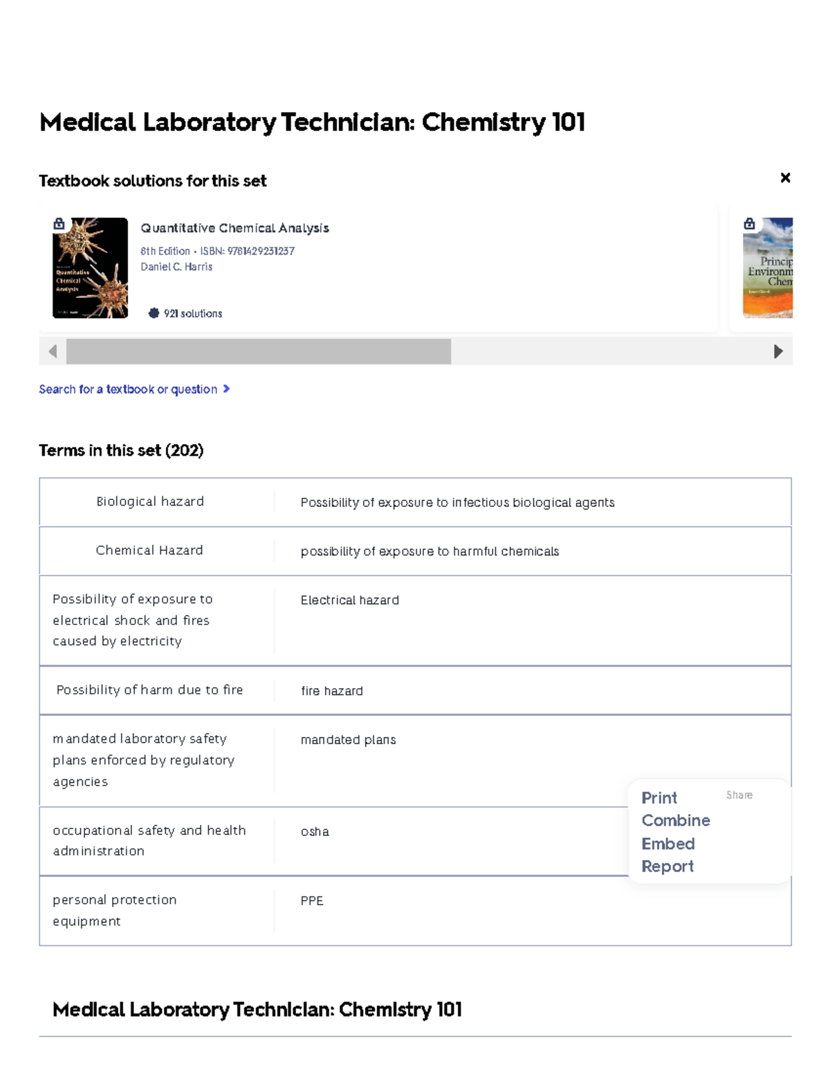 medical-laboratory-technician-chemistry-101-flashcards-quizlet