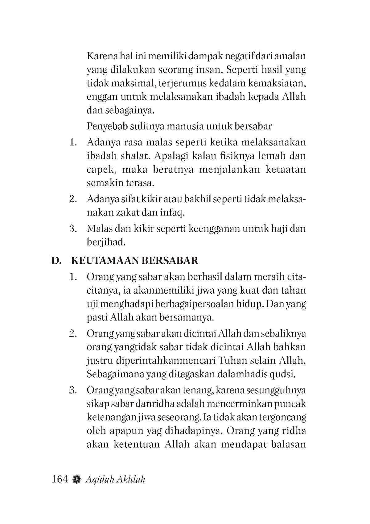 Aqidah-89 - DASAR DASAR FIQIH MADZHAB IMAM SYAFI'I - 164 Aqidah Akhlak ...