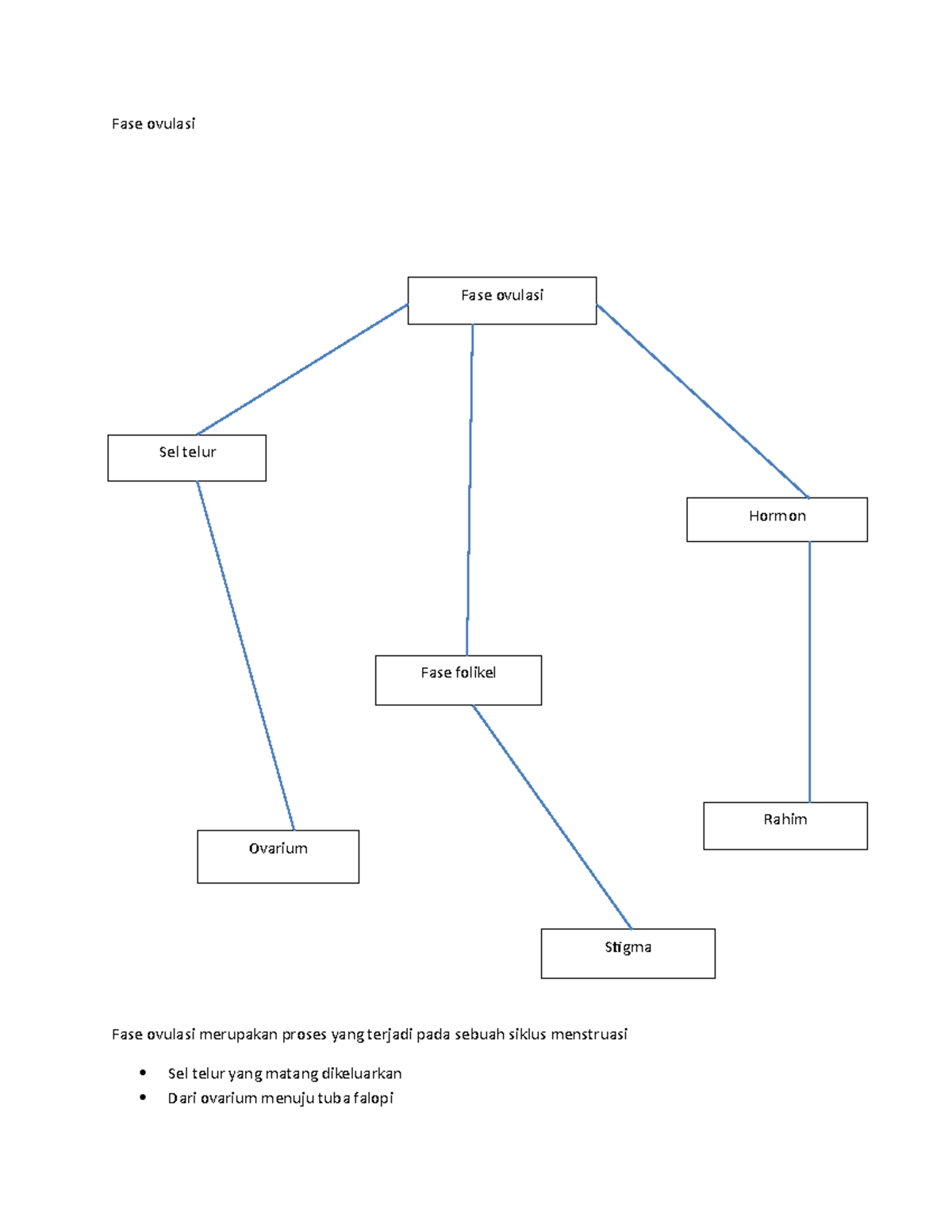 Fase Ovulasi Rahim Fase Ovulasi Fase Ovulasi Merupakan Proses Yang