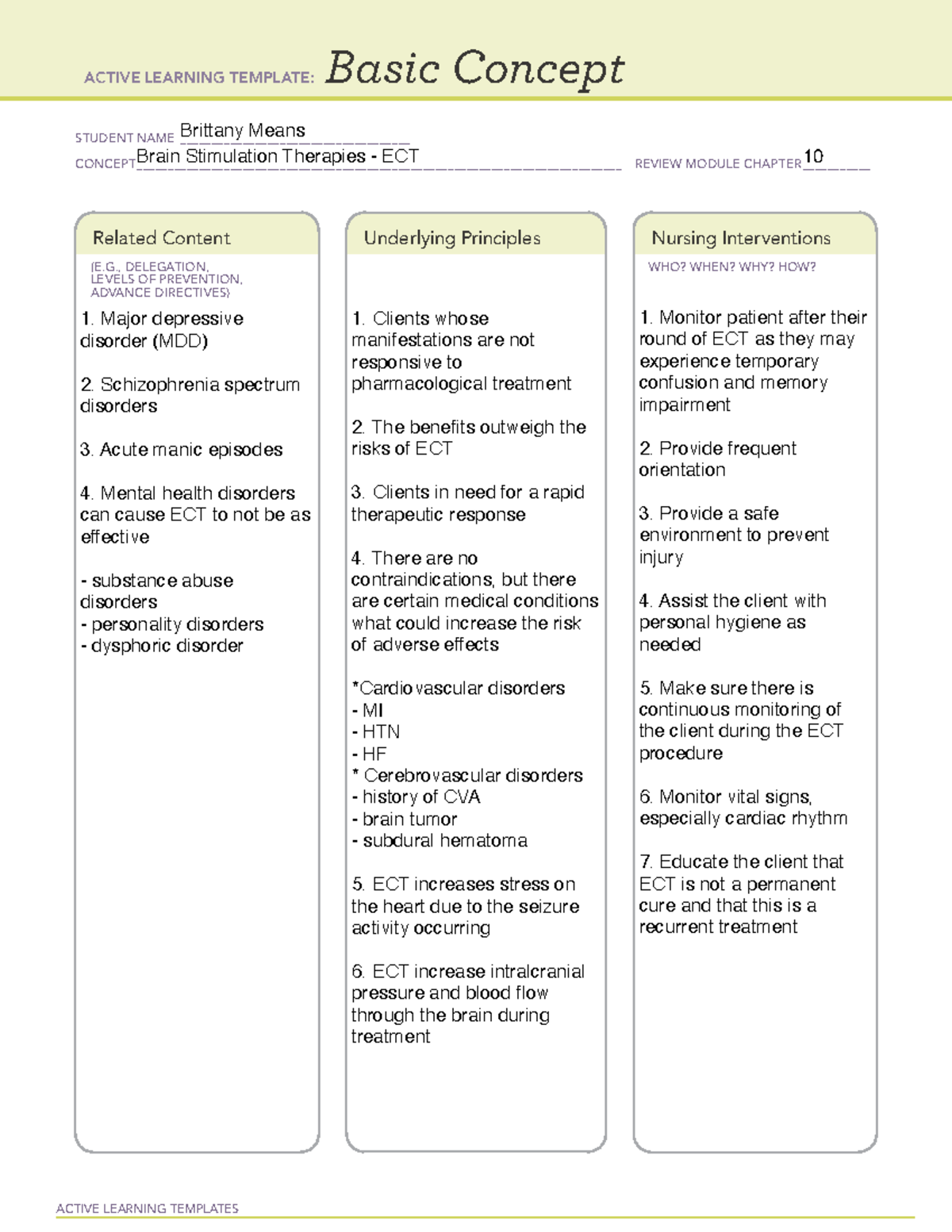 Basic Concept #3 - ACTIVE LEARNING TEMPLATES Basic Concept STUDENT NAME ...