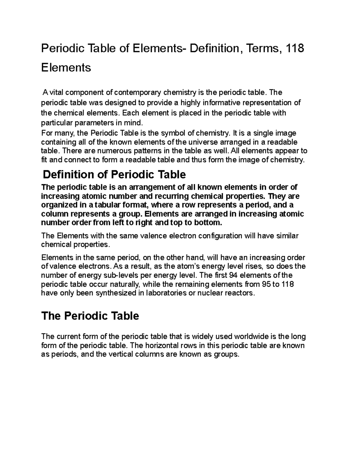 periodic-table-of-elements-definition-terms-118-elements-the