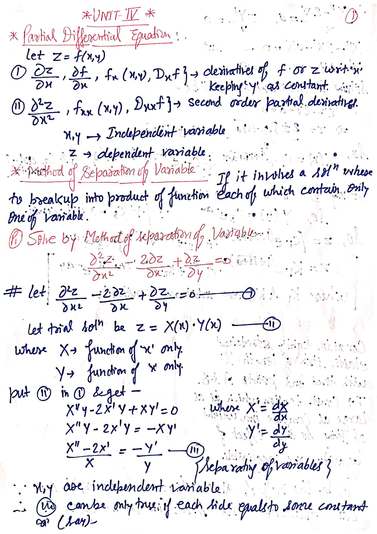 AM UNIT-4 Part B Continued - Btech - Studocu