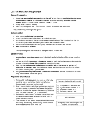 GEN-006- Reviewer - Lecture Notes - GEN 006: ETHICS (REVIEWER FOR P1 ...