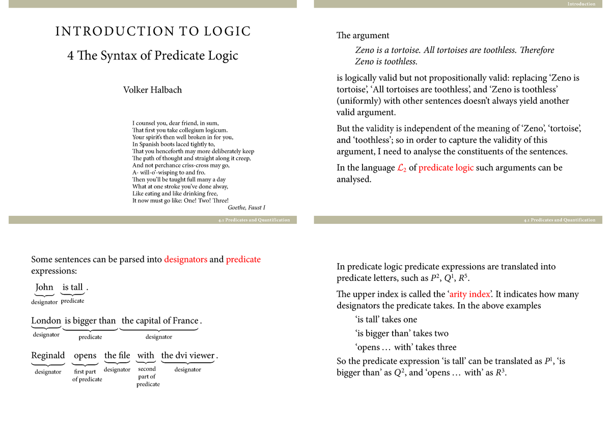 Logic 4p Powerpoint Hc 4 5011vlo Studocu