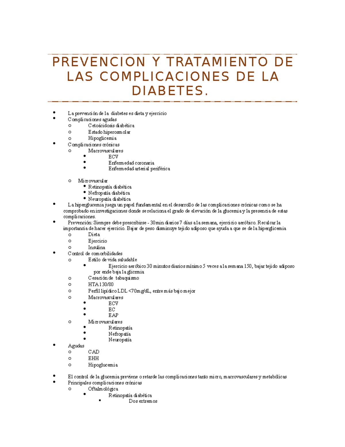 descompensacion metabolica tratamiento de la diabetes descompensacion metabolica tratamiento de la diabetes