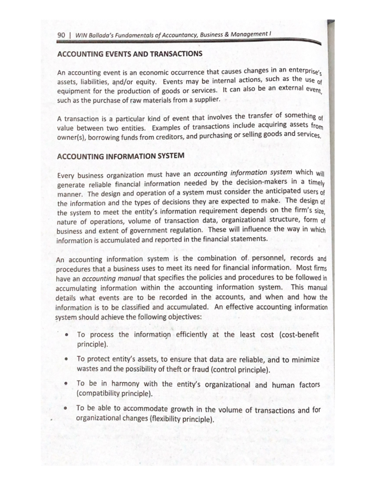 Topic 7 The Accounting Equation - BS accountancy - Studocu