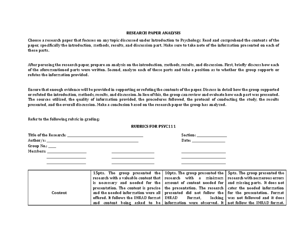 ANALYSIS IN RESEARCH PAPER EXAMPLE visual data 4