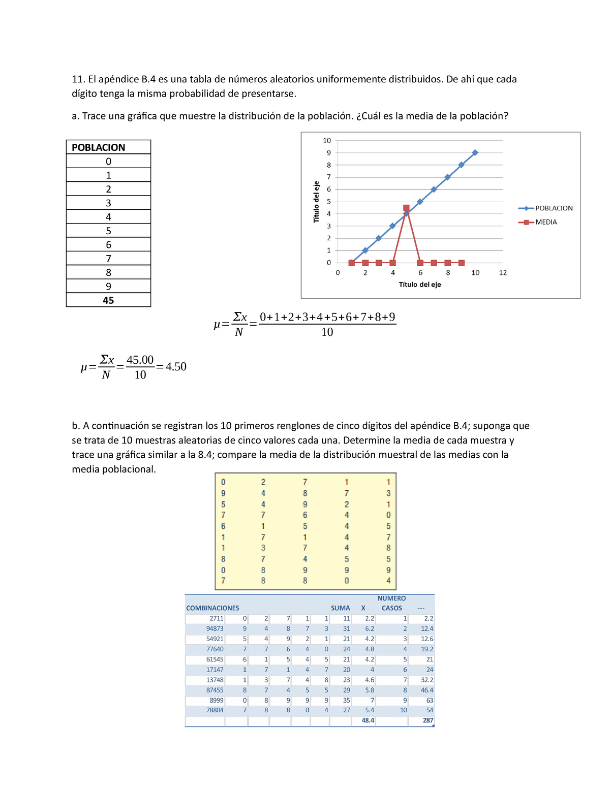 Problemas 11 Y 13 - Problemario De Estadistica - El Apéndice B Es Una ...