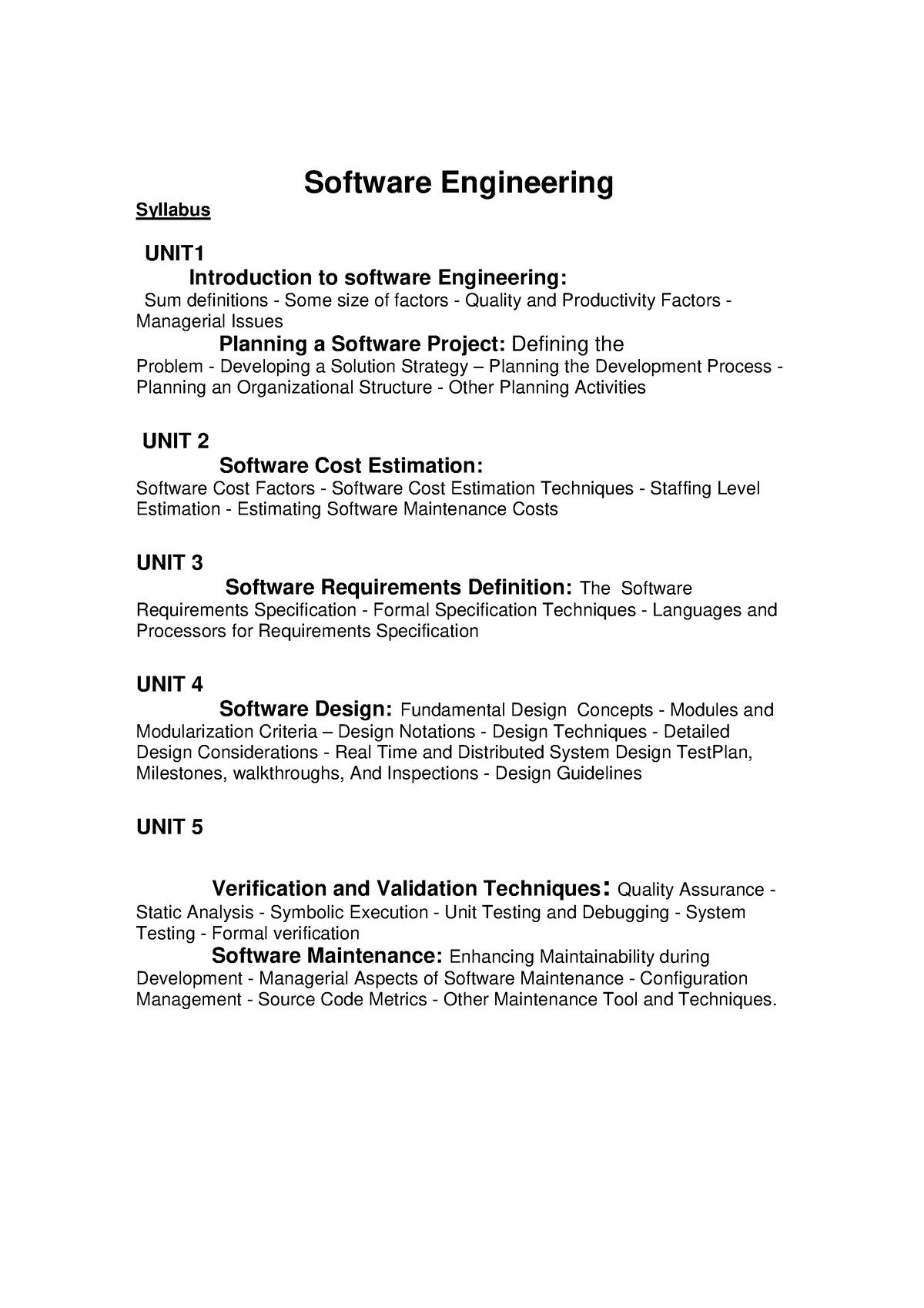 software-engineering-vvxxbn-software-engineering-syllabus-unit