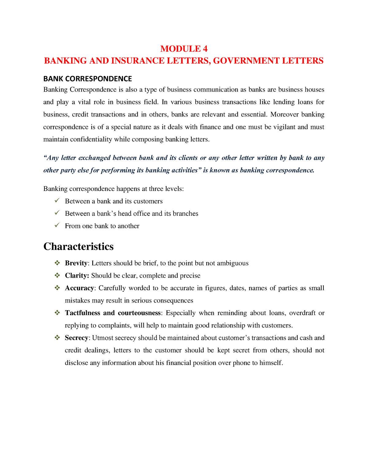 module-4-bc-module-4-banking-and-insurance-letters-government