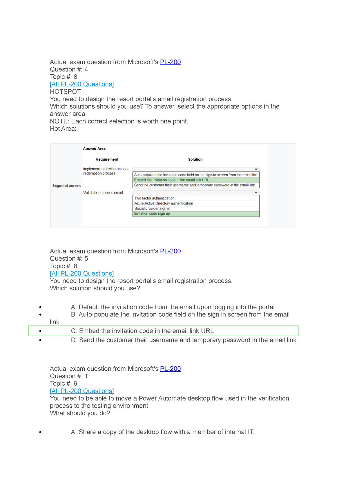 pl 200 exam case study