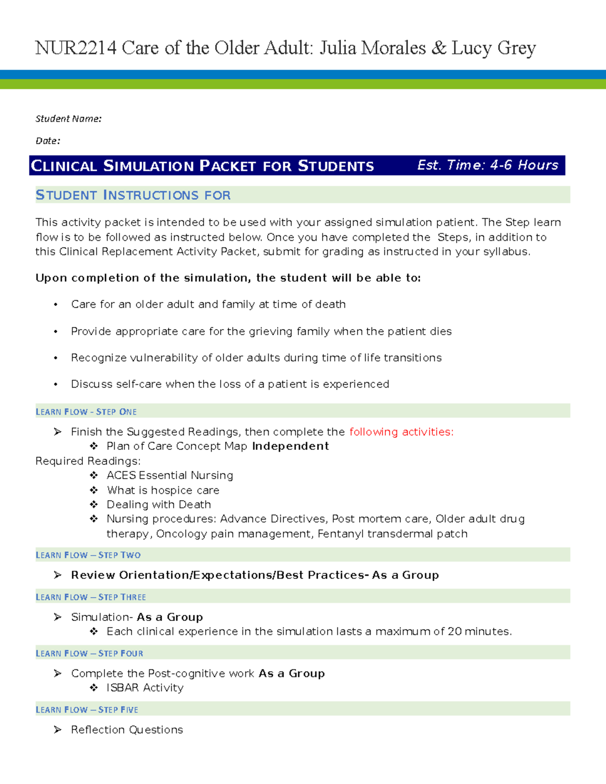 Julia Morales Sim - Module 4 assignment for the class that is mentioned  above and I am just - StuDocu